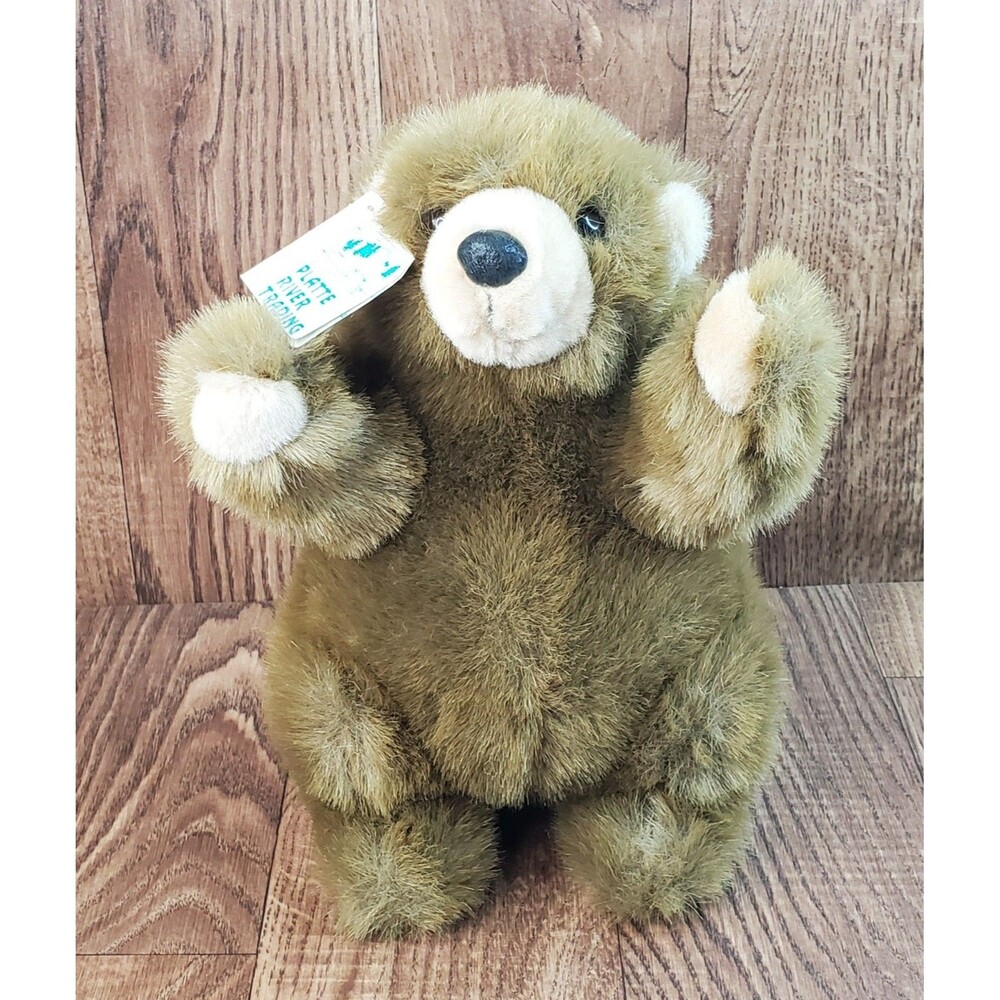 Gus Grizzly Bear #2730 Platte River Trading 12" Plush Creations 1993